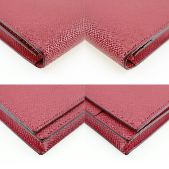 HERMES Red Bean Wallet - Picture 4 of 10